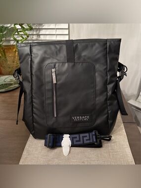 Versace Parfums Backpack Bag